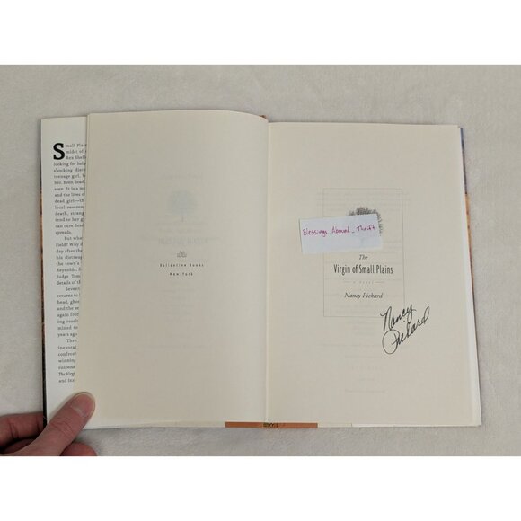📚❤️ The Virgin of Small Plains SIGNED Nancy Pickard 1st Edition 1st Printing H - Picture 4 of 10